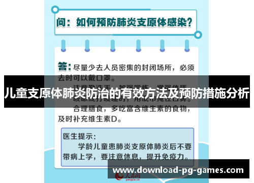 儿童支原体肺炎防治的有效方法及预防措施分析