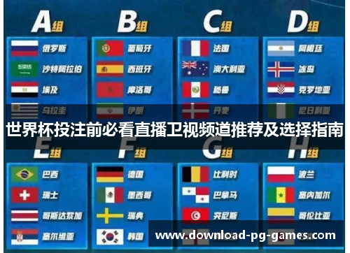 世界杯投注前必看直播卫视频道推荐及选择指南