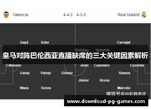 皇马对阵巴伦西亚直播缺席的三大关键因素解析