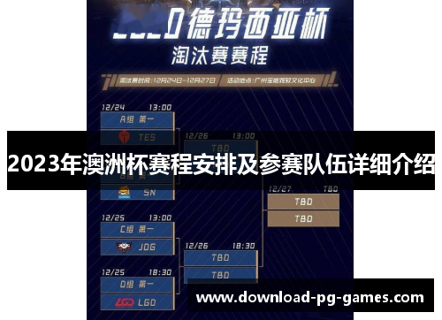2023年澳洲杯赛程安排及参赛队伍详细介绍 2023年澳洲杯赛程安排及参赛队伍详细介绍